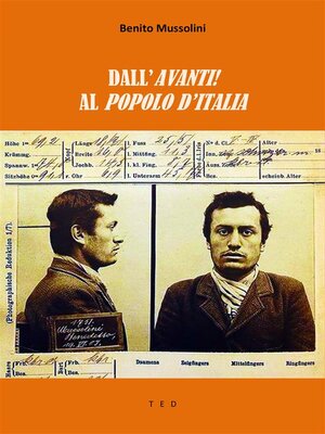 cover image of Dall'Avanti! al Popolo d'Italia